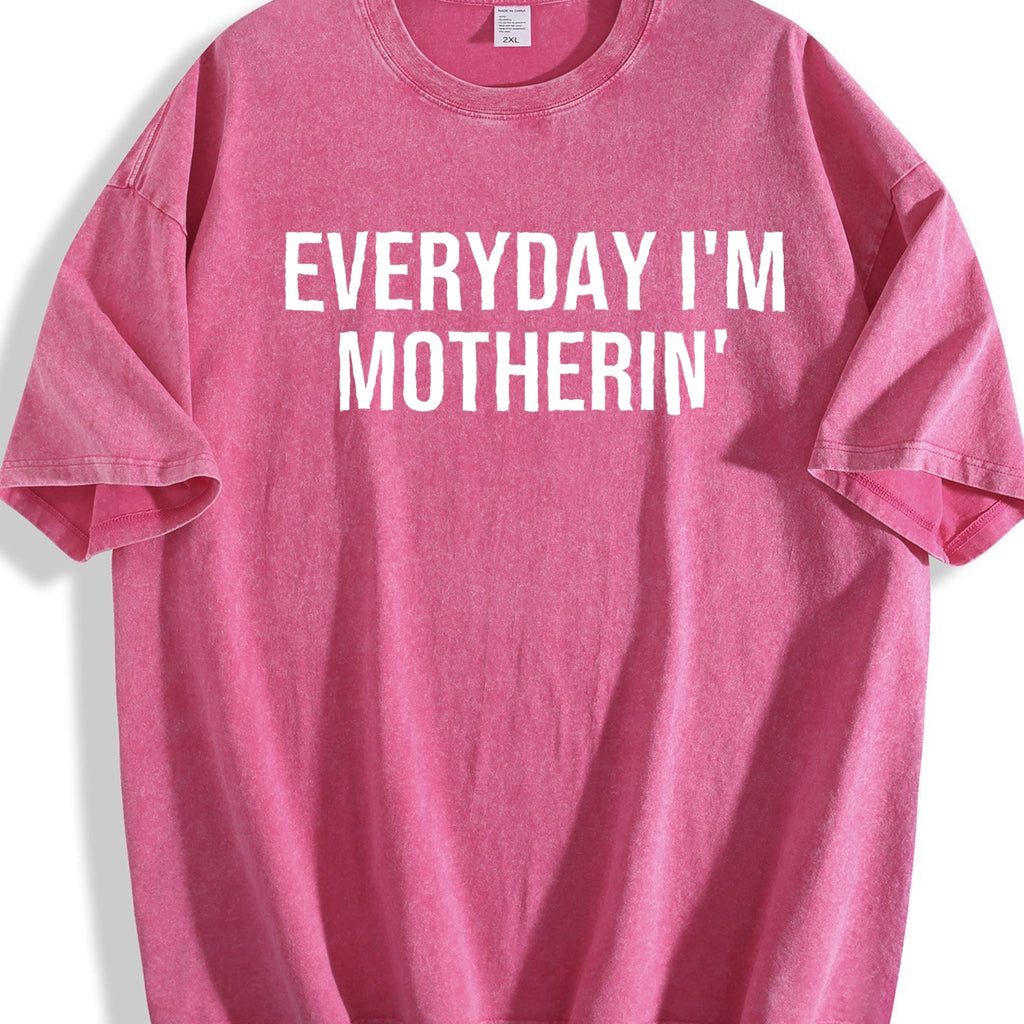 Everyday I'm Motherin Vintage Washed T-Shirt product image 7