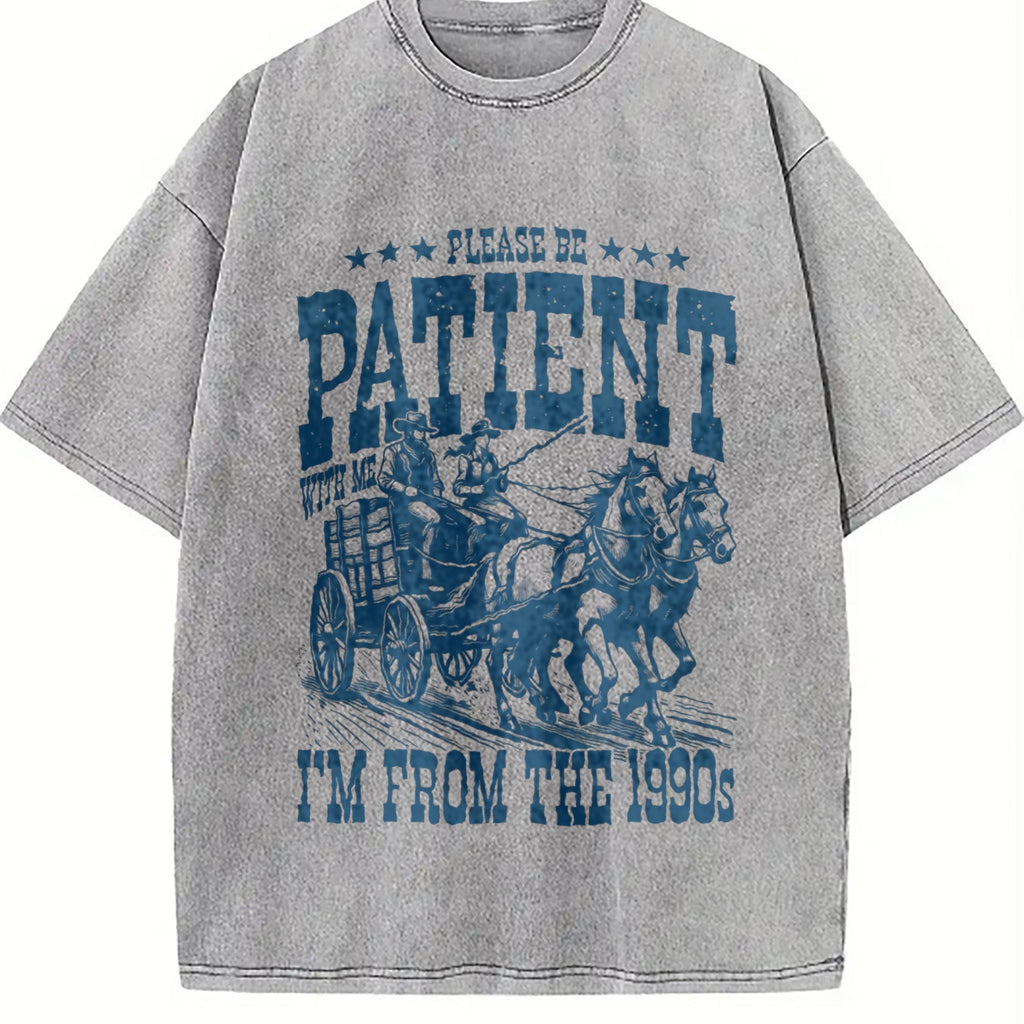 I'm From The 1900s Funny Vintage Washed T-Shirt product image 5