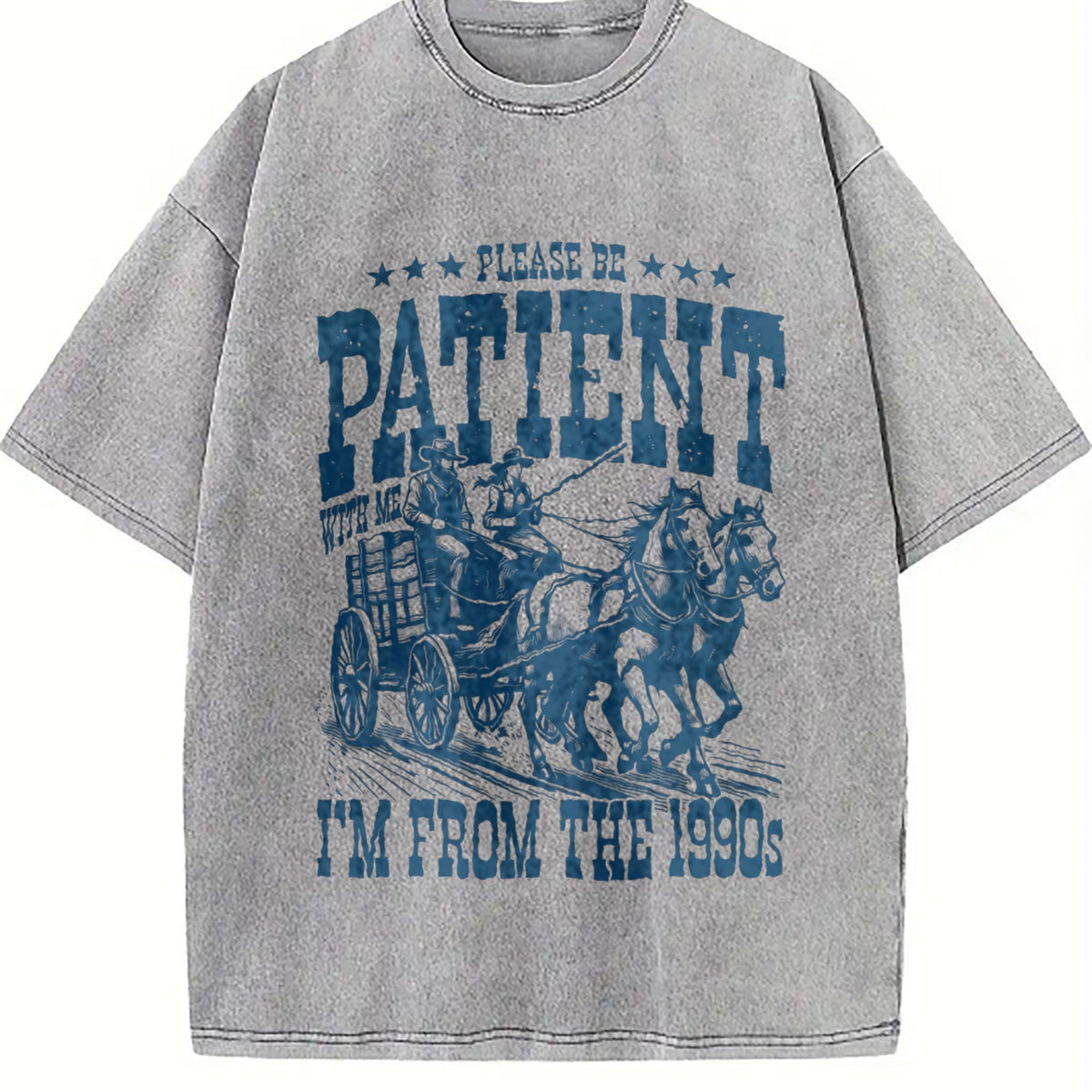 I'm From The 1900s Funny Vintage Washed T-Shirt product image 5