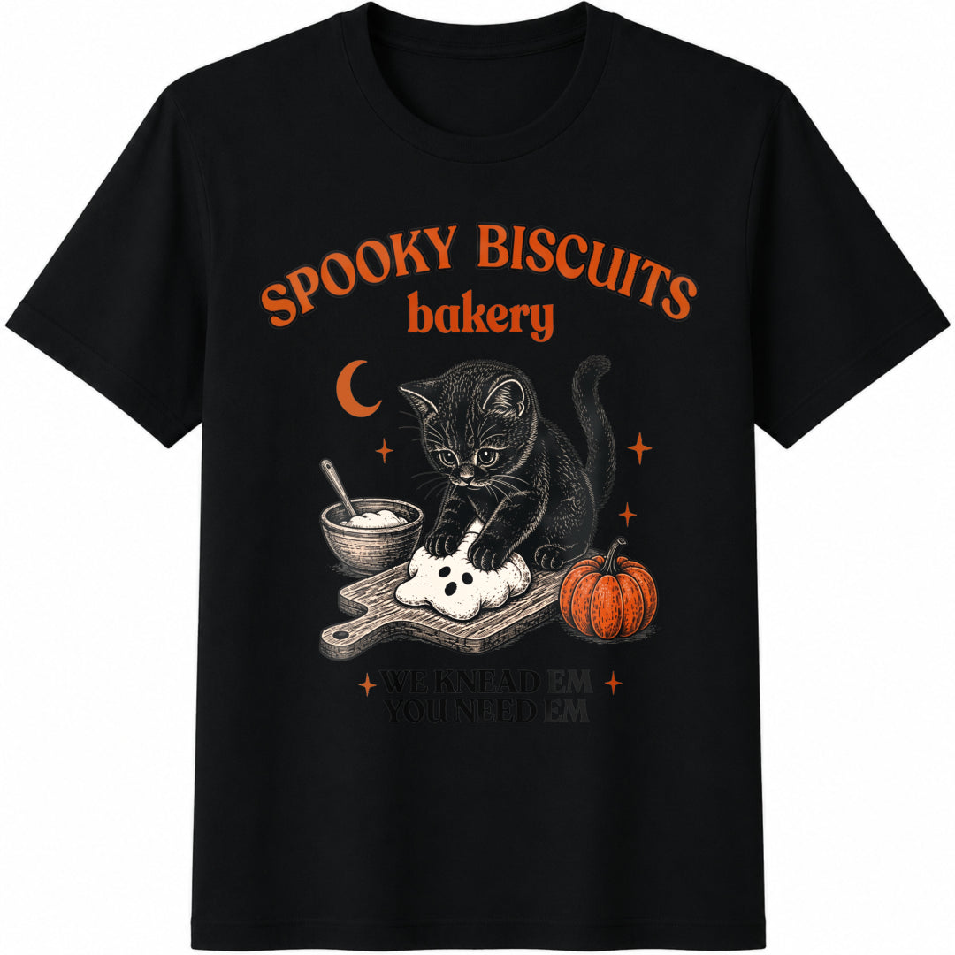 Kitty Biscuits Spooky Season Black Cat Halloween Fall product image 1