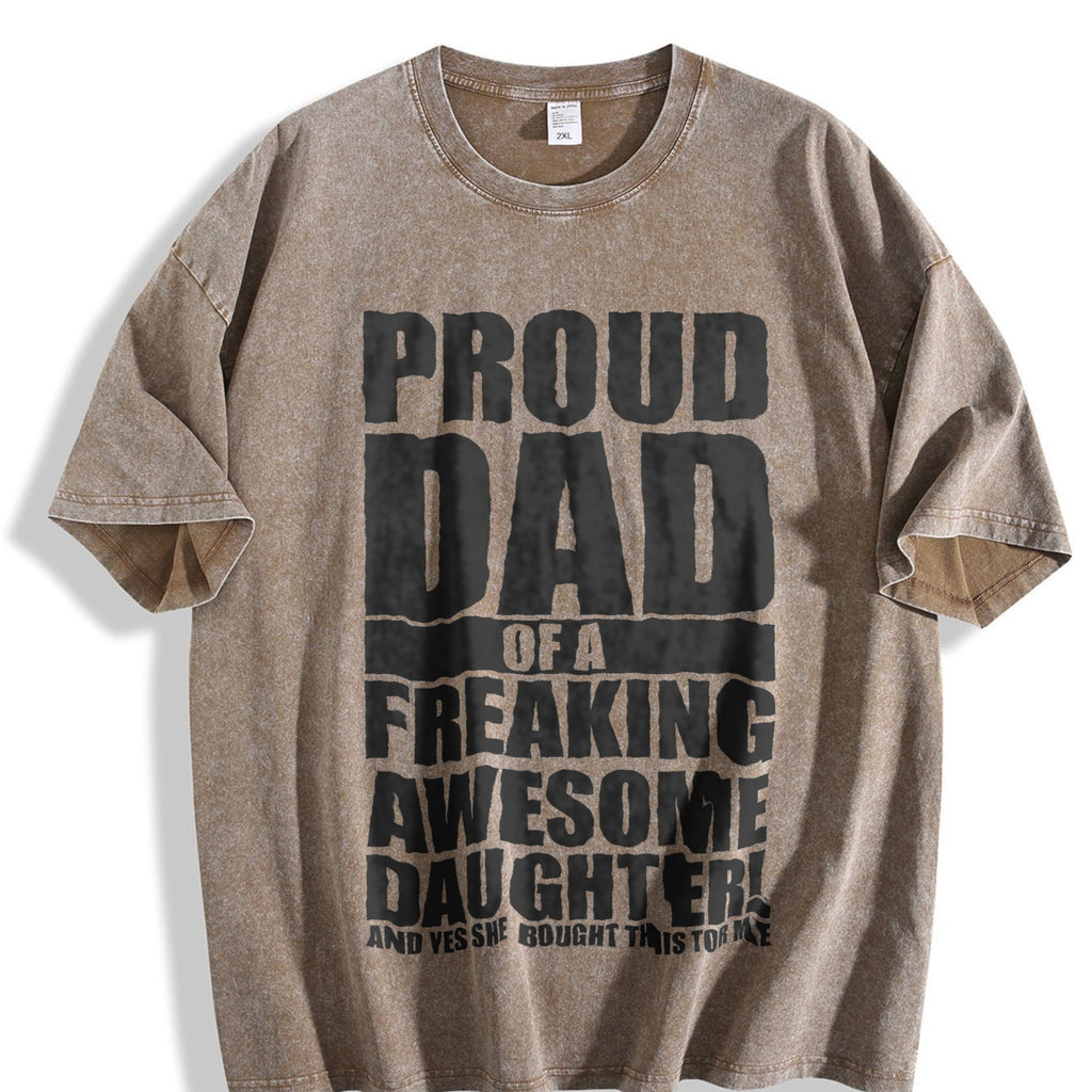 Proud Dad Of A Freaking Awesome Daughter Funny Fathers product image 3
