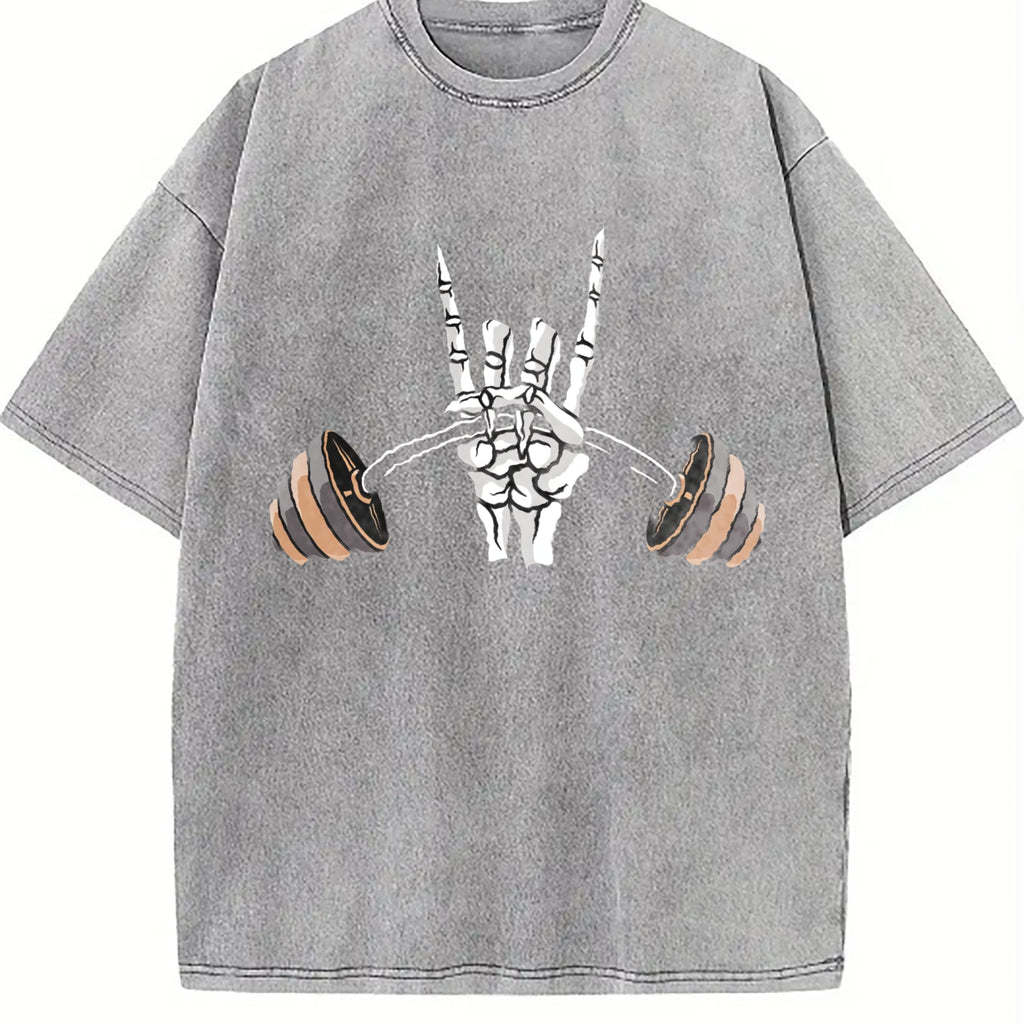 Gym Motivation Vintage Washed T-Shirt product image 5