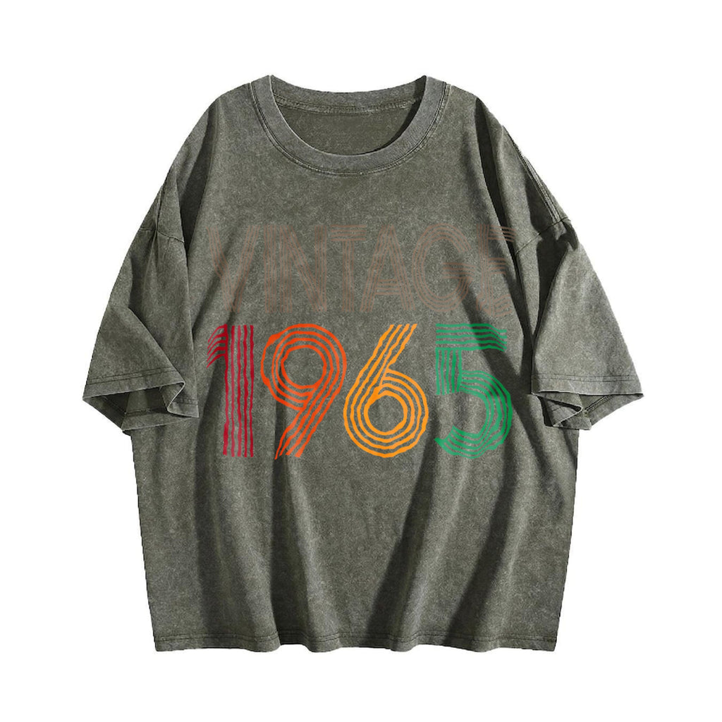 61st Birthday Vintage Washed T-Shirt product image 4