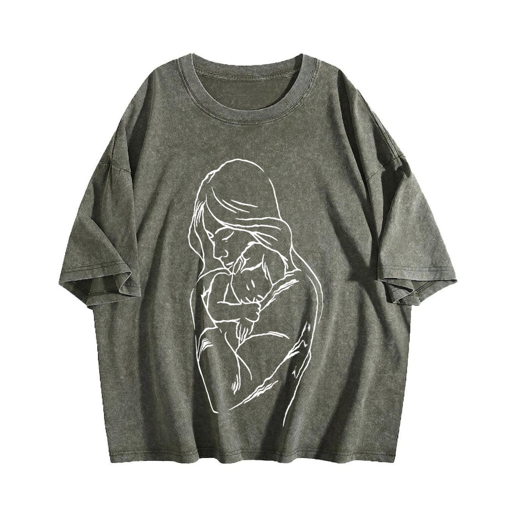 Motherloveprint - Shrink-resistant Vintage Washed T-Shirt product image 4