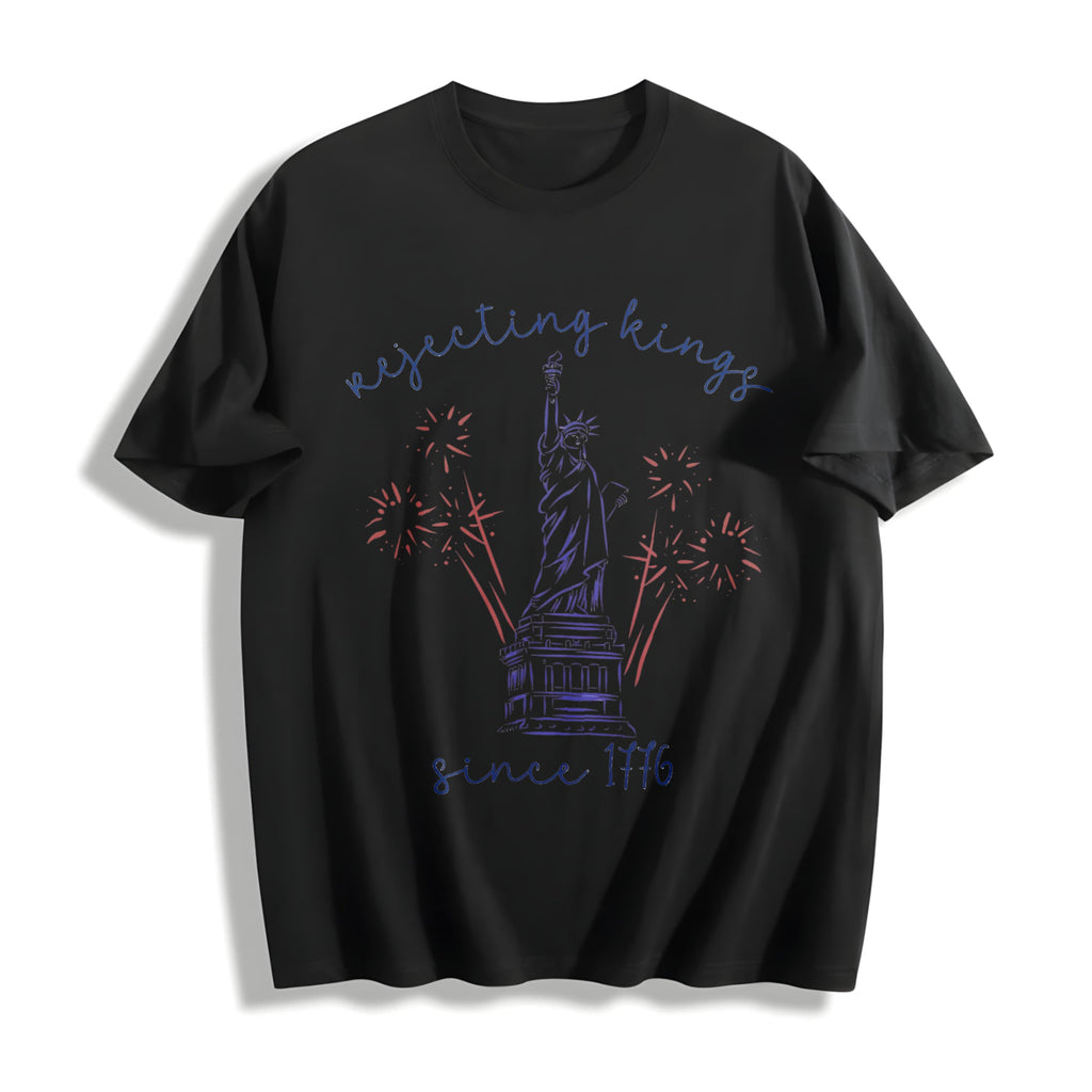 Liberal Fourth Of July Cotton T-Shirt product image 1