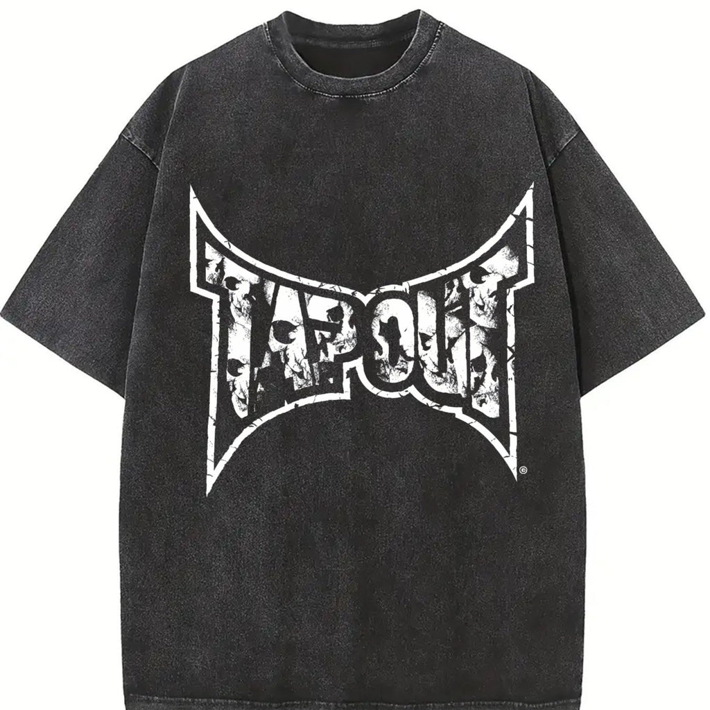Y2K Tapout Skull Amity Affliction Mma Elite Vintage Washed product image 2