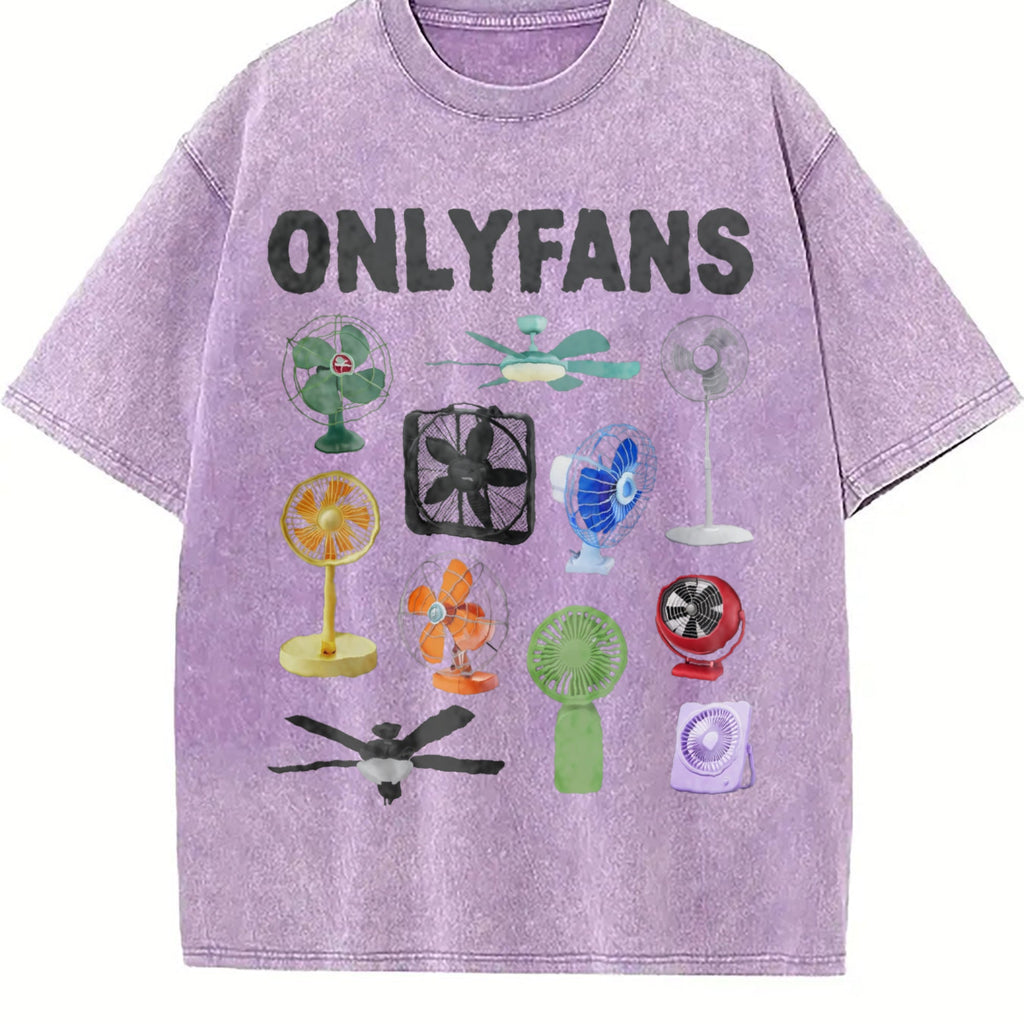 Onlyfans Cursed Vintage Washed T-Shirt product image 6