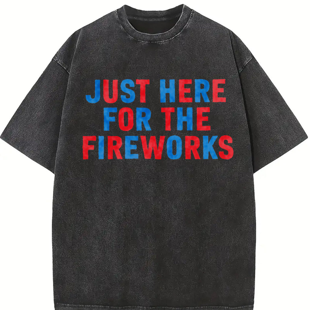 Funny Family Fourth Of July Vintage Washed T-Shirt product image 2