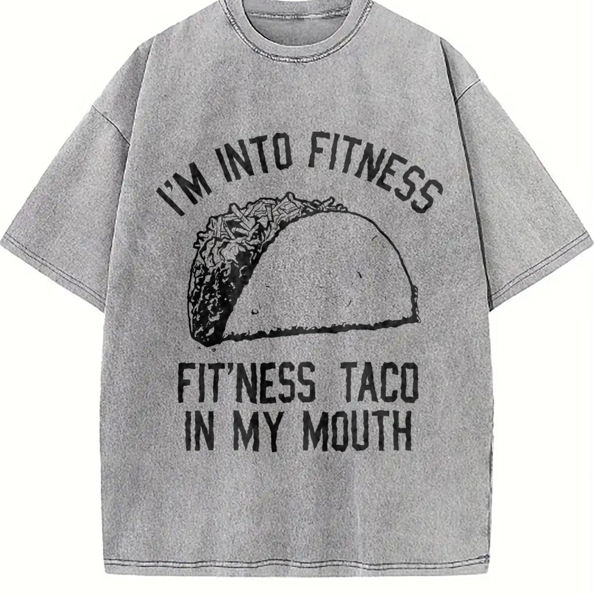 Fitness Taco Funny Humorous Gym Novelty Sarcastic Guys product image 5
