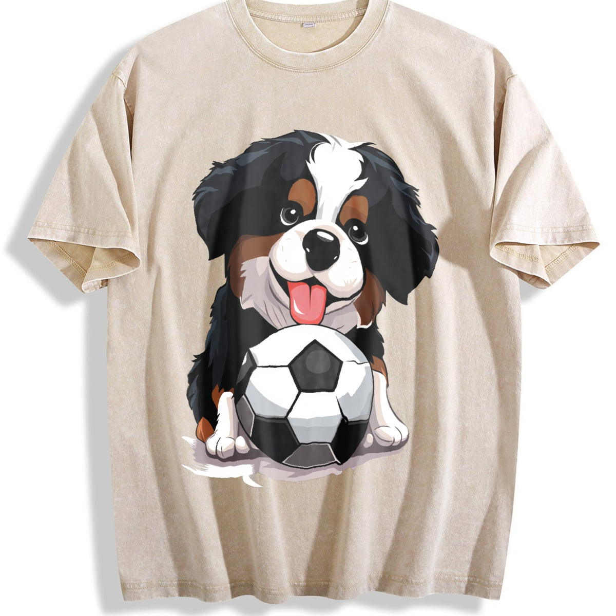 Global Soccer Fan Vintage Washed T-Shirt product image 1
