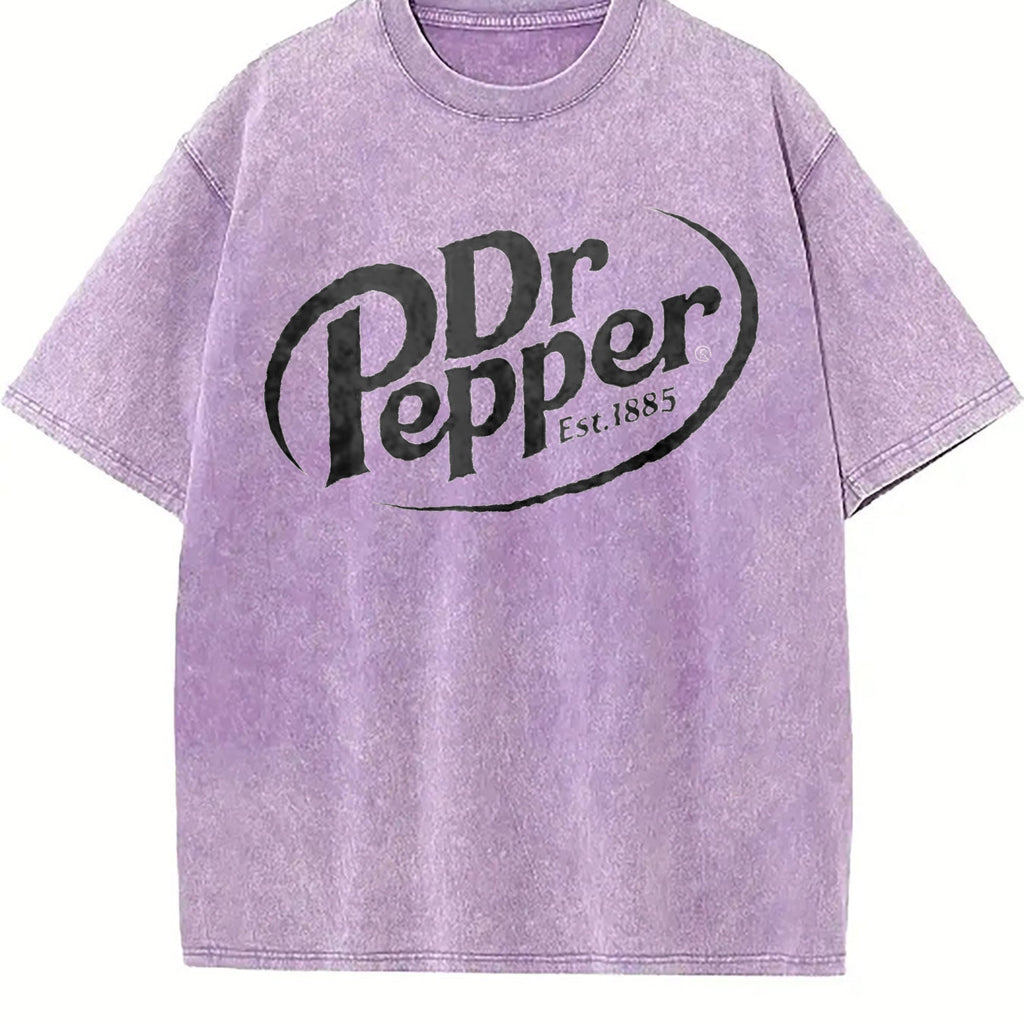 Dr Pepper Est 1885 - A Timeless Vintage Washed T-Shirt product image 6