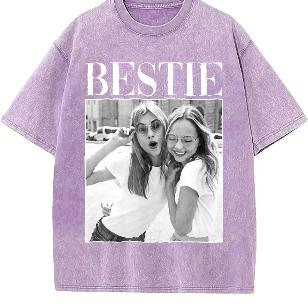 Bestie Vintage Washed T-Shirt product image 6
