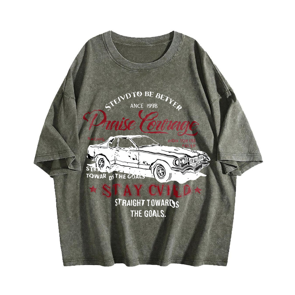 Race Car Praise Courage Stay Wild Racing Letter White product image 4