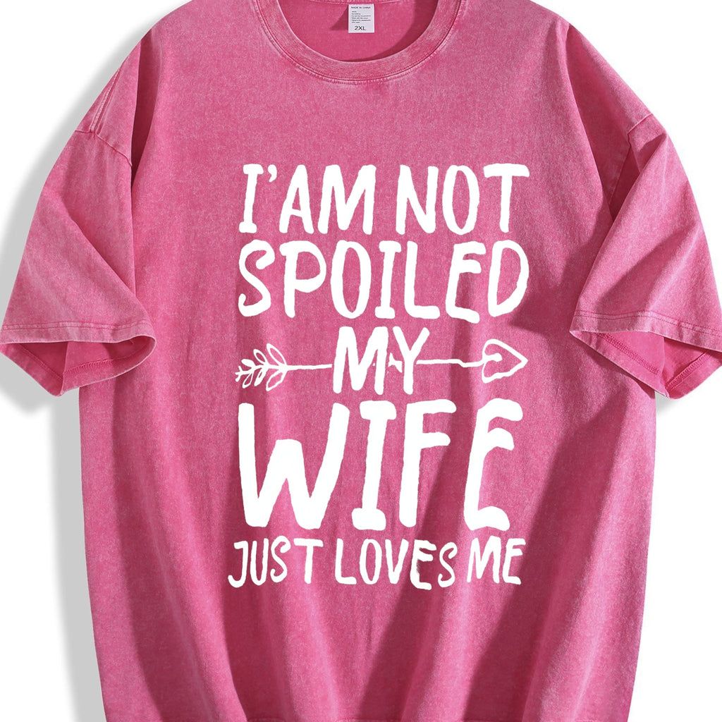 Funny Daughter Wife Slogan Vintage Washed T-Shirt product image 7