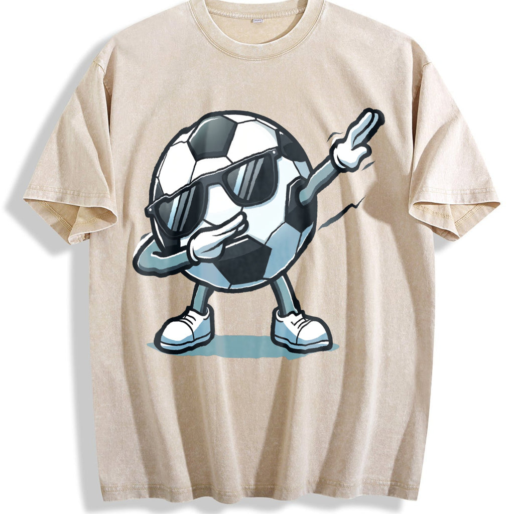 Global Soccer Fan Vintage Washed T-Shirt product image 1