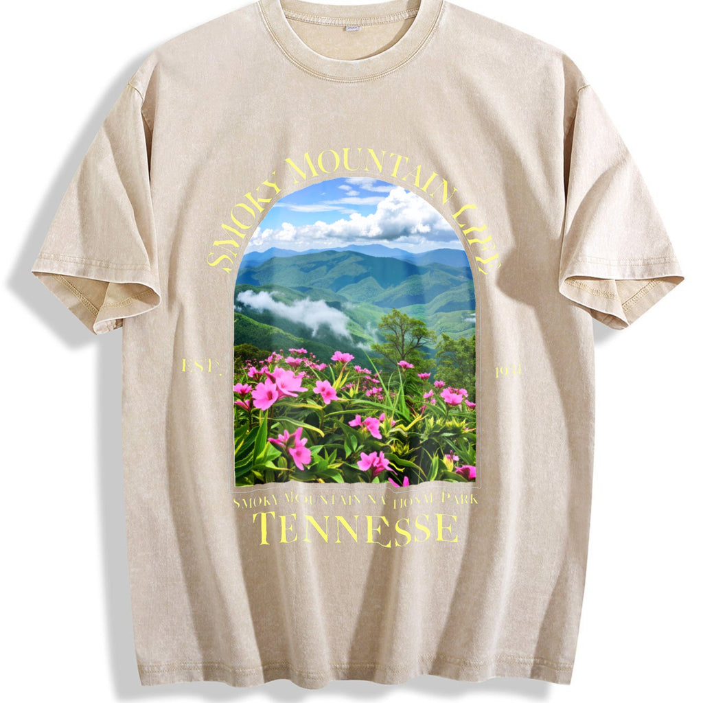 Smoky Mountain Life Vintage Washed T-Shirt product image 1