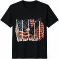 Land Of The Free Because Of Brave Cotton T-Shirt product image 1