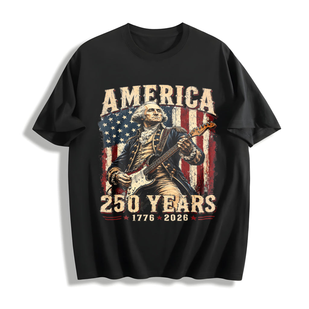 George Washington Guitar USA 250 Years Of Freedom Cotton product image 1