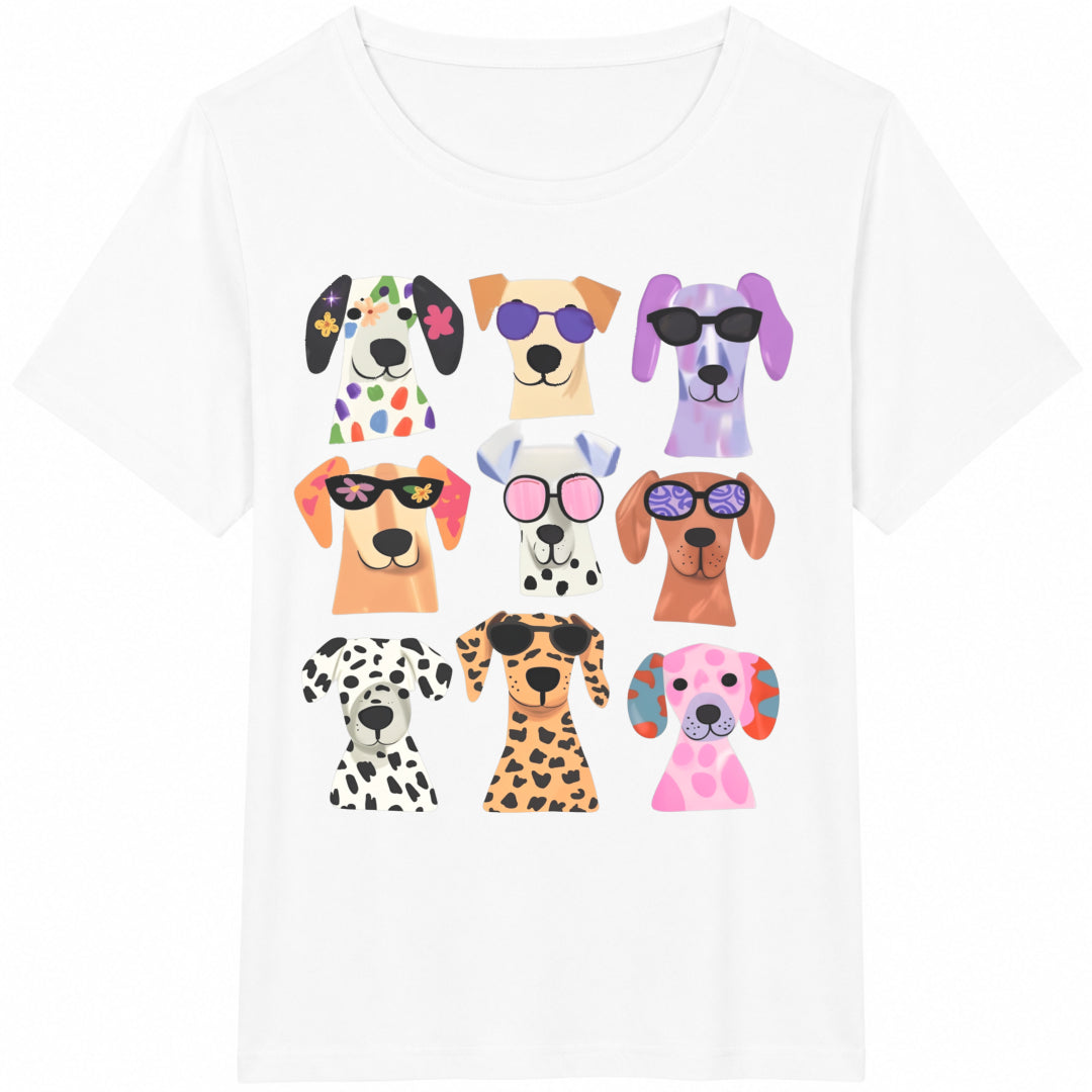 Cute Dog Cotton T-Shirt product image 2