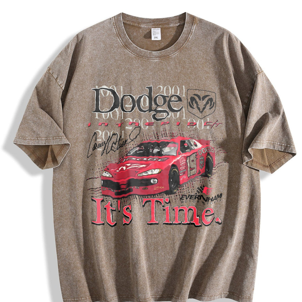 2001 Casey Atwood Dodge Medium White Vintage Washed T-Shirt product image 3