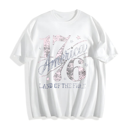 1776 America Cotton T-Shirt product image 2
