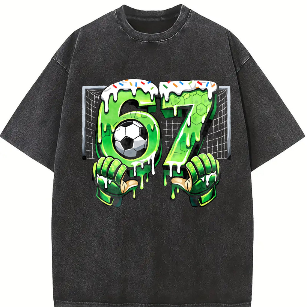 Global Soccer Fan Vintage Washed T-Shirt product image 2