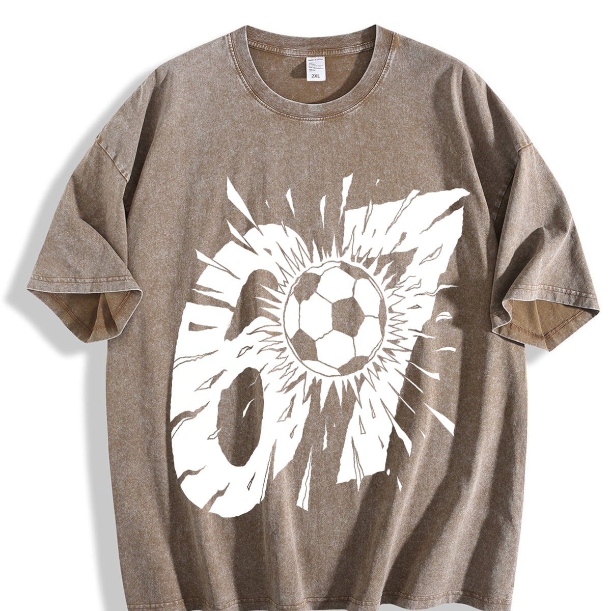 Global Soccer Fan Vintage Washed T-Shirt product image 3