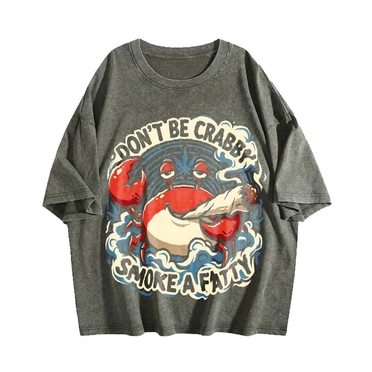 Y2K 100 Boxy Aesthetic Summer Vibes Vintage Washed T-Shirt product image 4