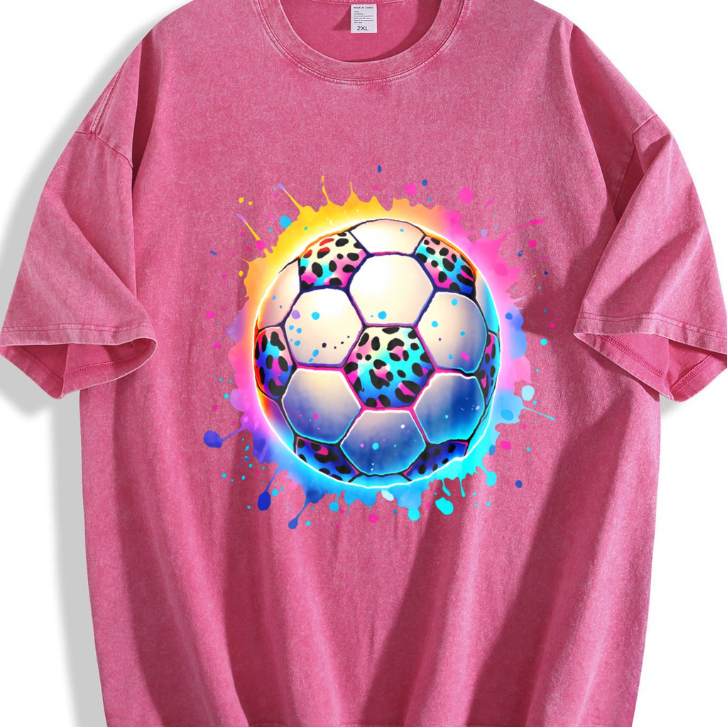 Global Soccer Fan Vintage Washed T-Shirt product image 7