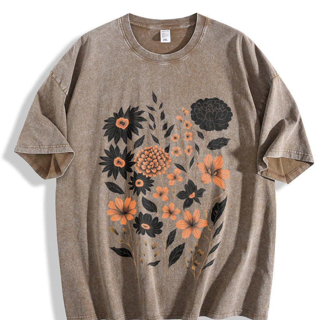 Pressed Flowers Vintage Washed T-Shirt product image 3