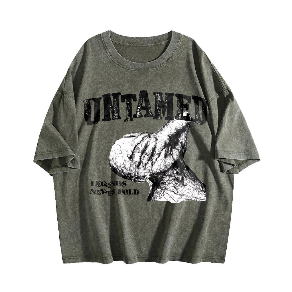 Untamed Legends Never Fold Vintage Washed T-Shirt product image 4
