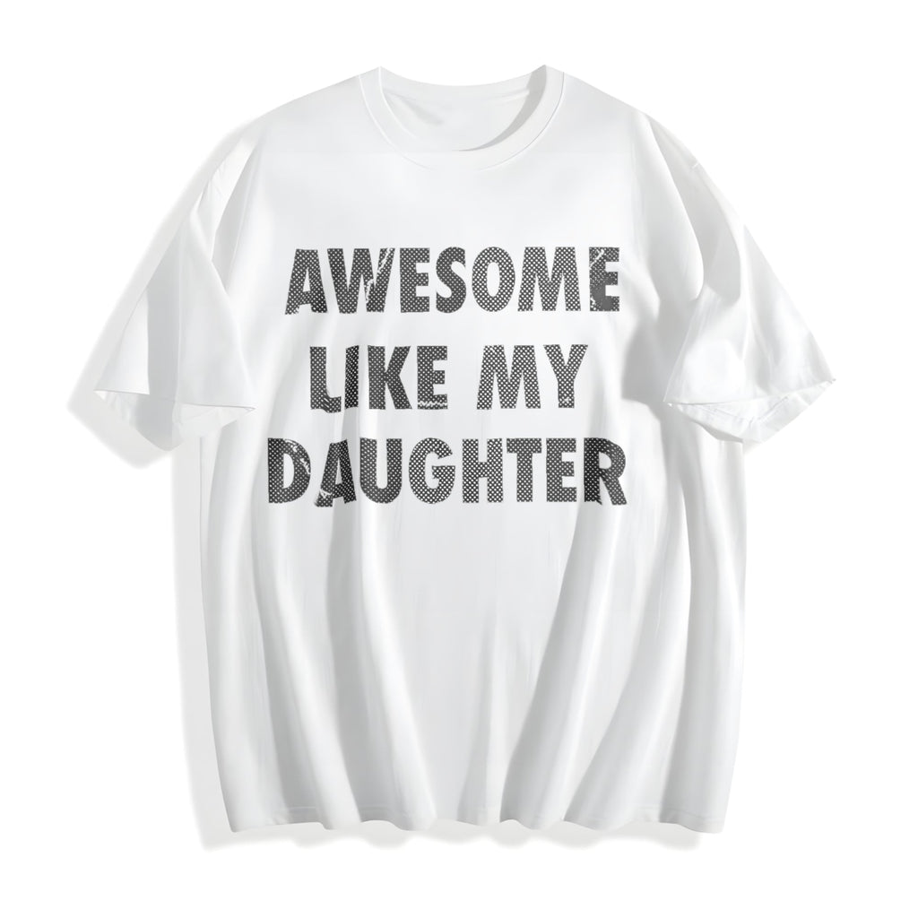 Awesome Like My Daughter Funny Fathers Day Dad Cotton product image 2