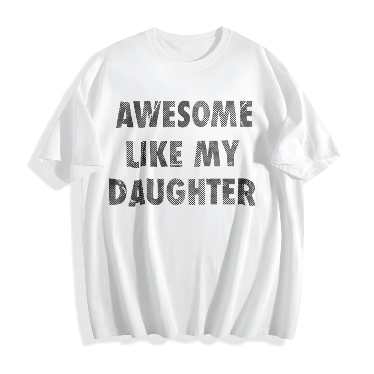 Awesome Like My Daughter Funny Fathers Day Dad Cotton product image 2