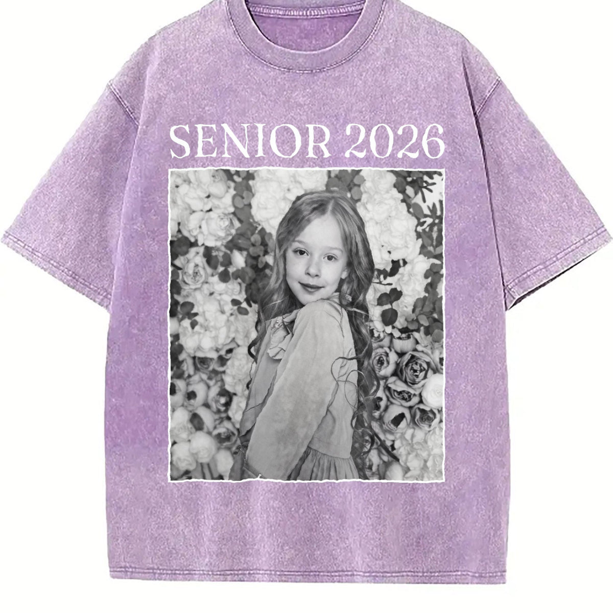 Senior 2026 Vintage Washed T-Shirt product image 6