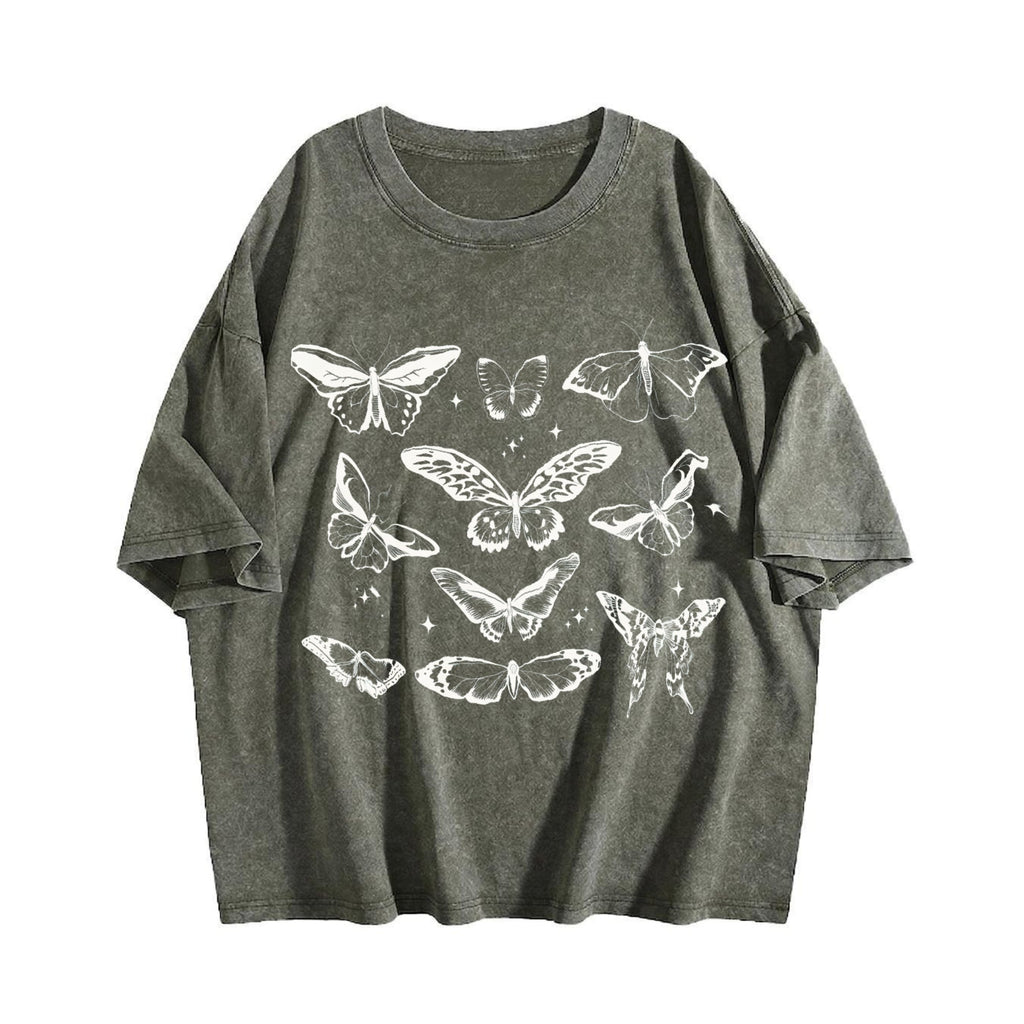 Butterfly 90s Vintage Washed T-Shirt product image 4