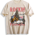 Rocking Around The Christmas Tree Cute Teenager Vintage product image 1