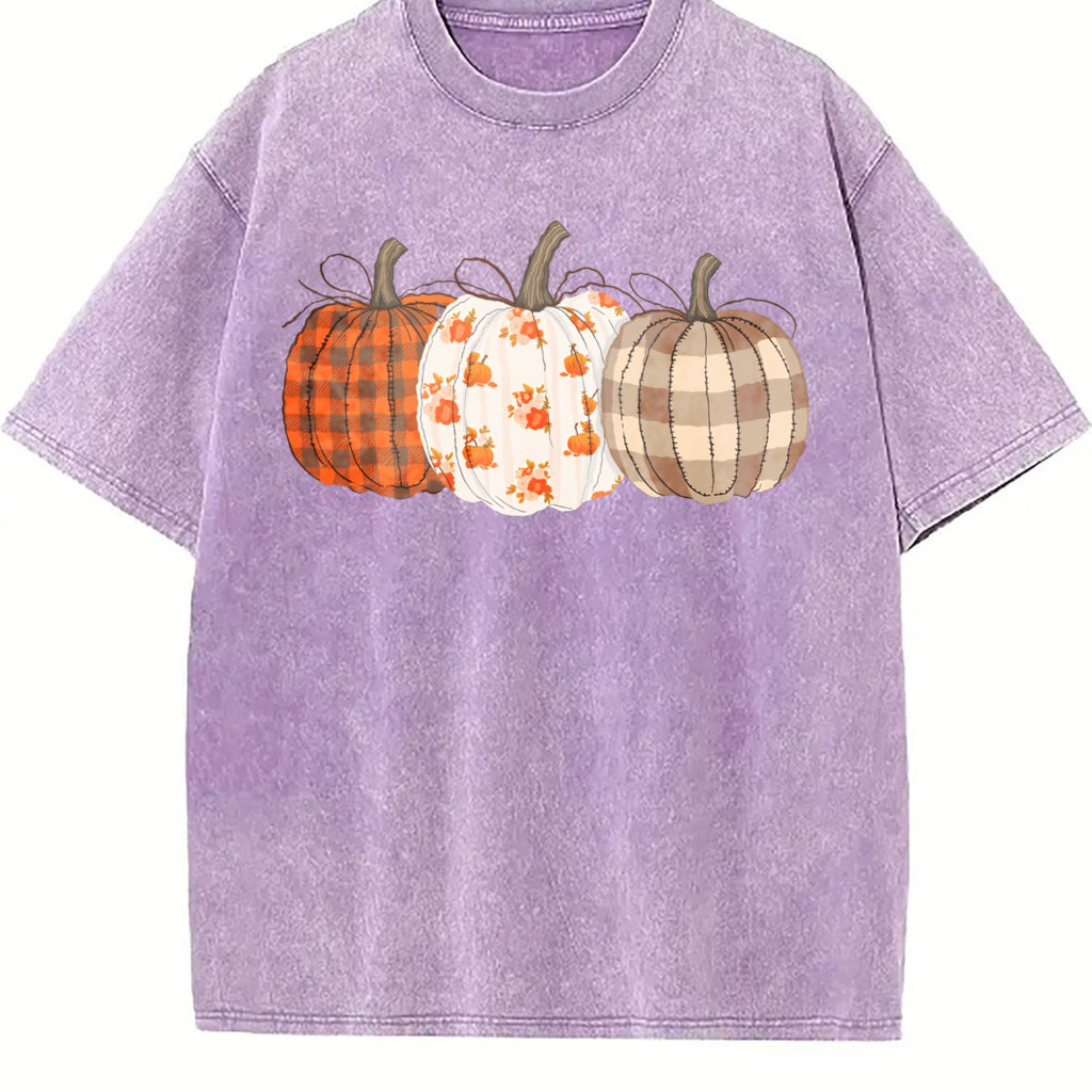 Pumpkin Vintage Washed T-Shirt product image 6