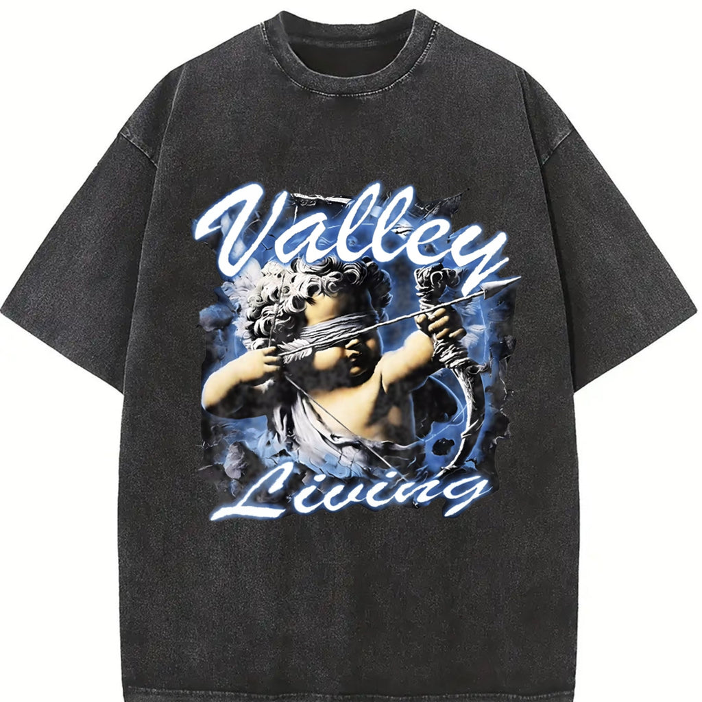 Valley Living Cupid Angel Vintage Washed T-Shirt product image 2