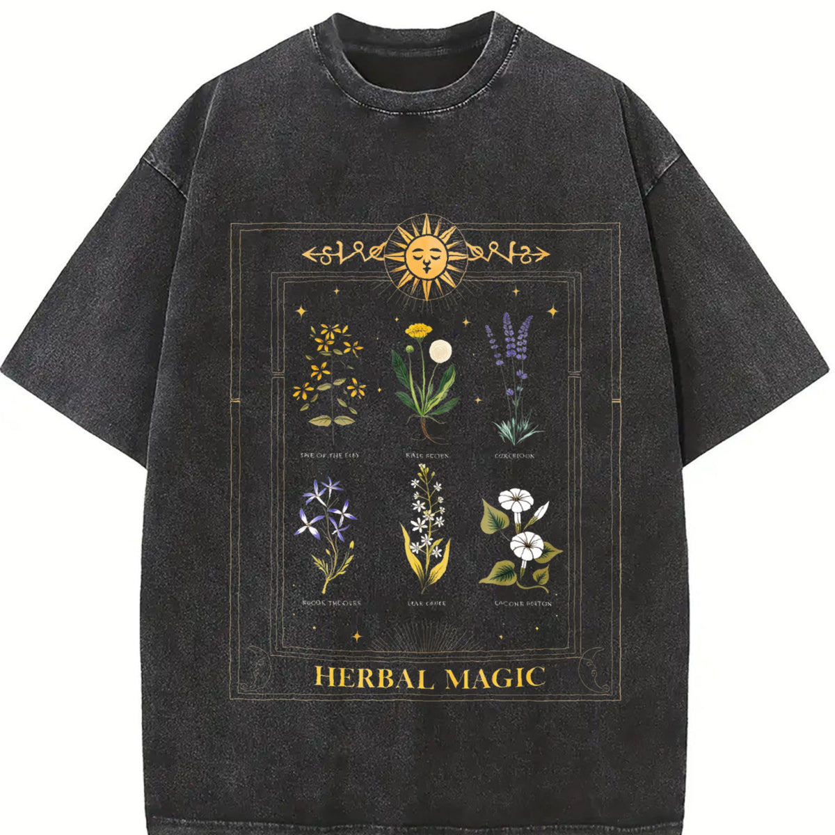 Herbal Magic Vintage Washed T-Shirt product image 2