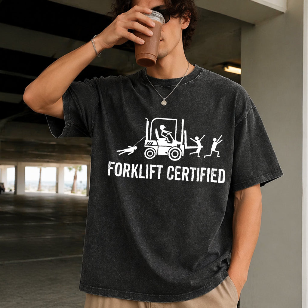 Forklift Certified Vintage Washed T-Shirt product image 9
