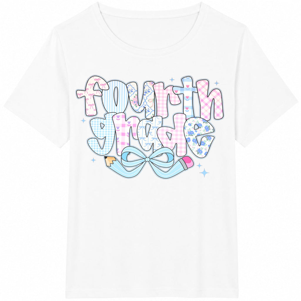 Fourth Grade Teacher Cotton T-Shirt product image 2