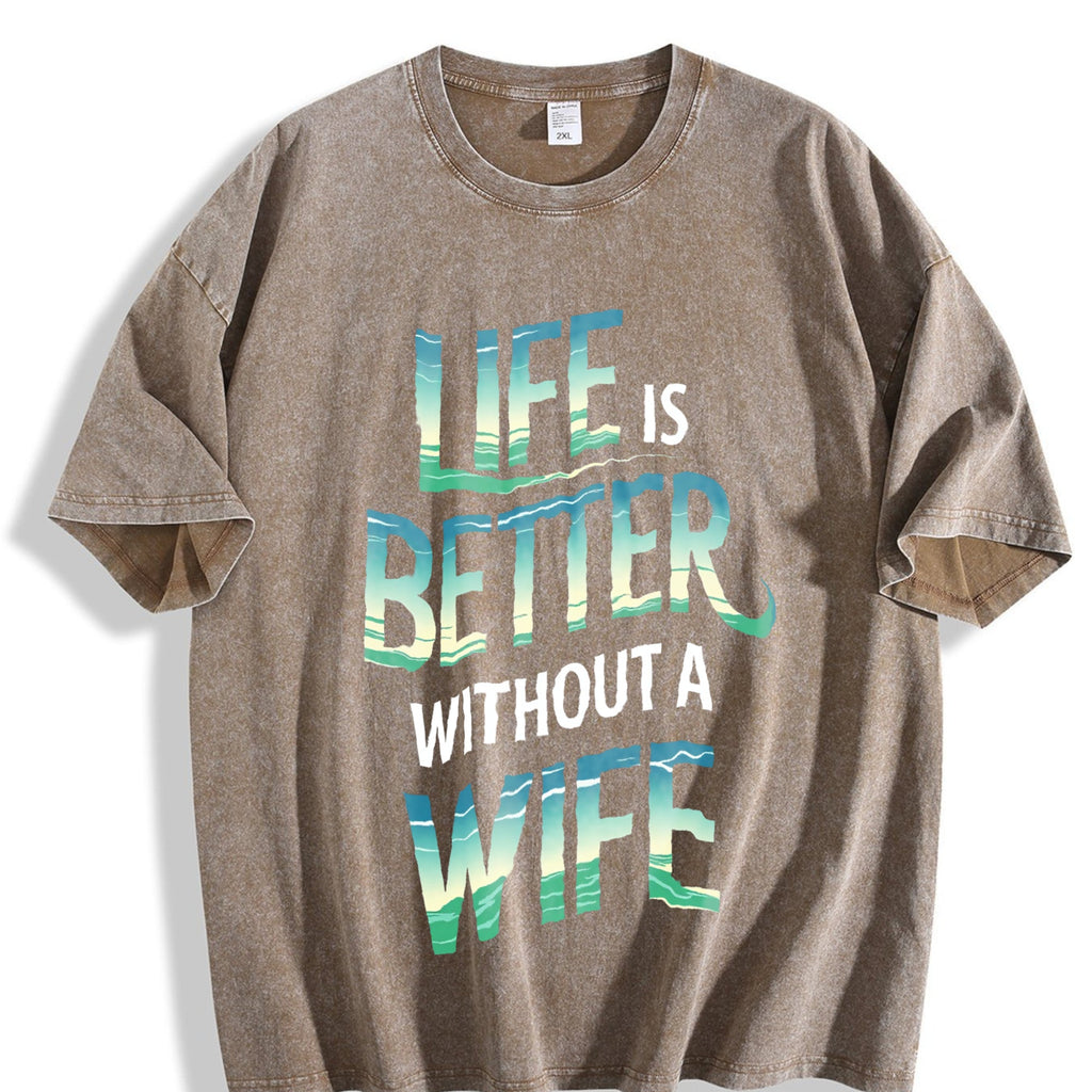 Humorous Slogan For A Daughter And Wife On Vintage Washed product image 3