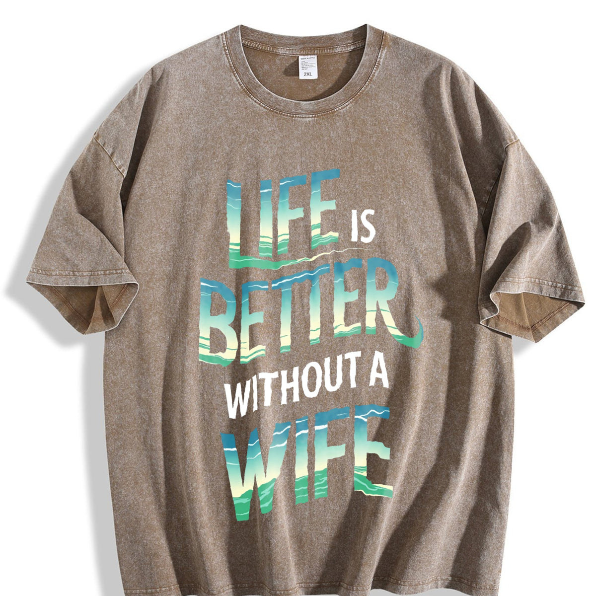 Humorous Slogan For A Daughter And Wife On Vintage Washed product image 3