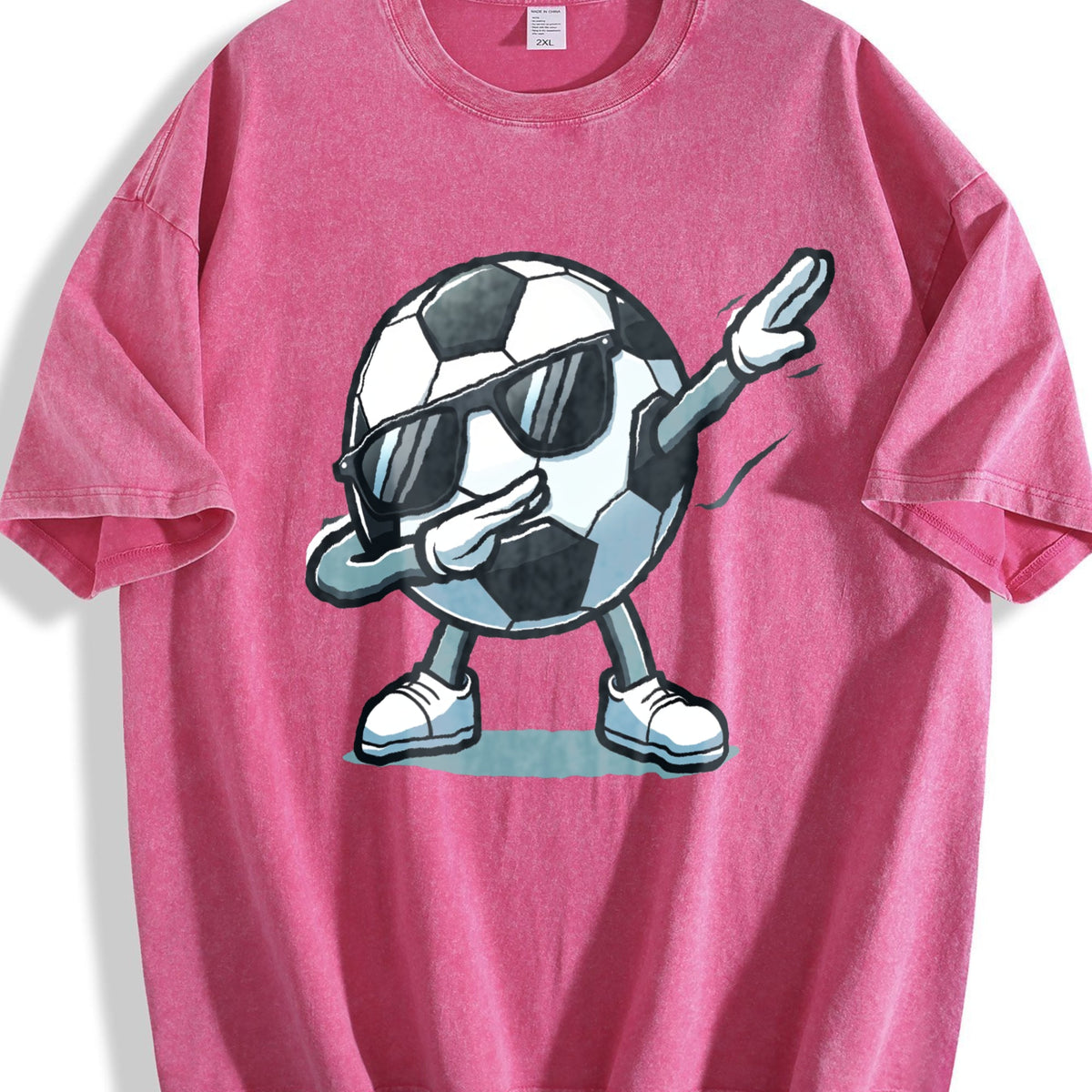 Global Soccer Fan Vintage Washed T-Shirt product image 7
