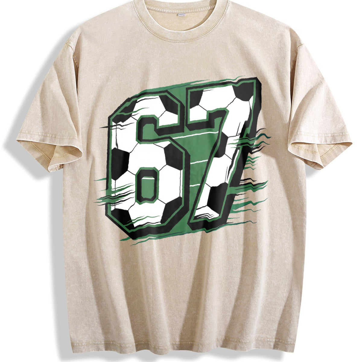 Global Soccer Fan Vintage Washed T-Shirt product image 1