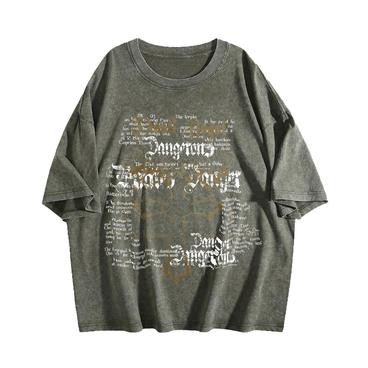 Dark Gothic Summer Vintage Washed T-Shirt product image 4