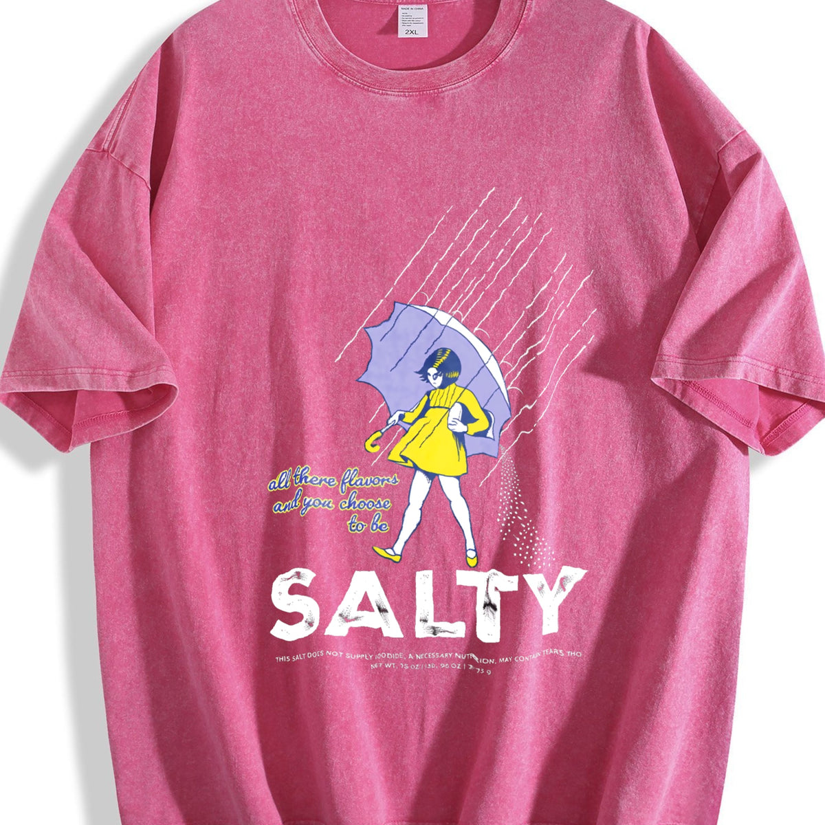 100 Salty Sprinkle Vintage Washed T-Shirt product image 7