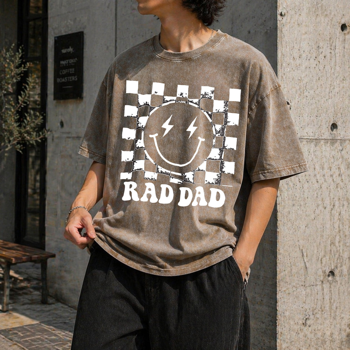 Rad Like Dad Father's Day Matching From Vintage Washed product image 3