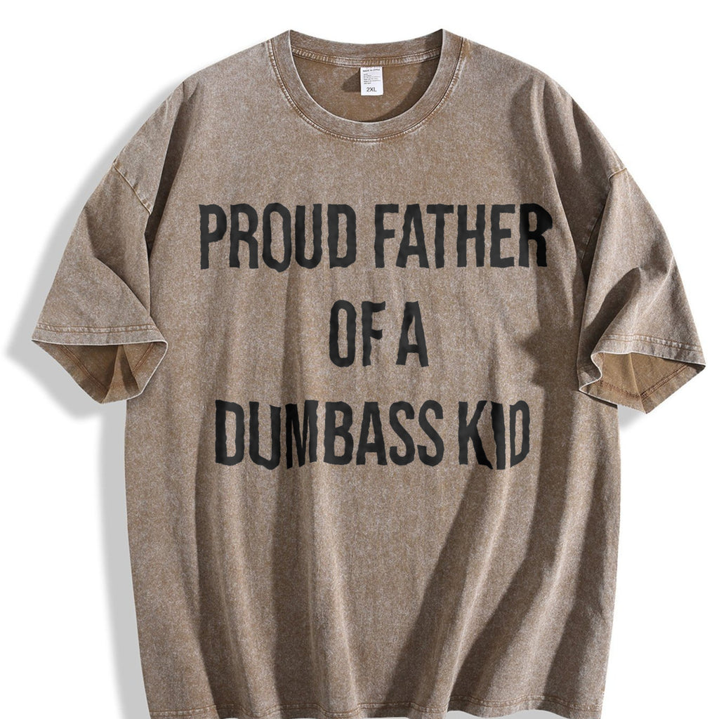 Funny Proud Father Of A Dumbass Sarcastic Dad For Vintage product image 3