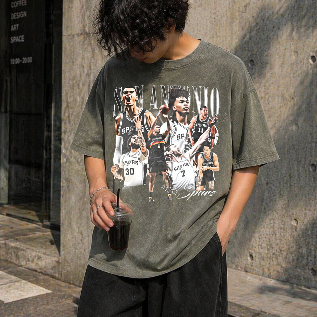 Wembanyama Castle Harper Kornet Vintage Washed T-Shirt product image 4